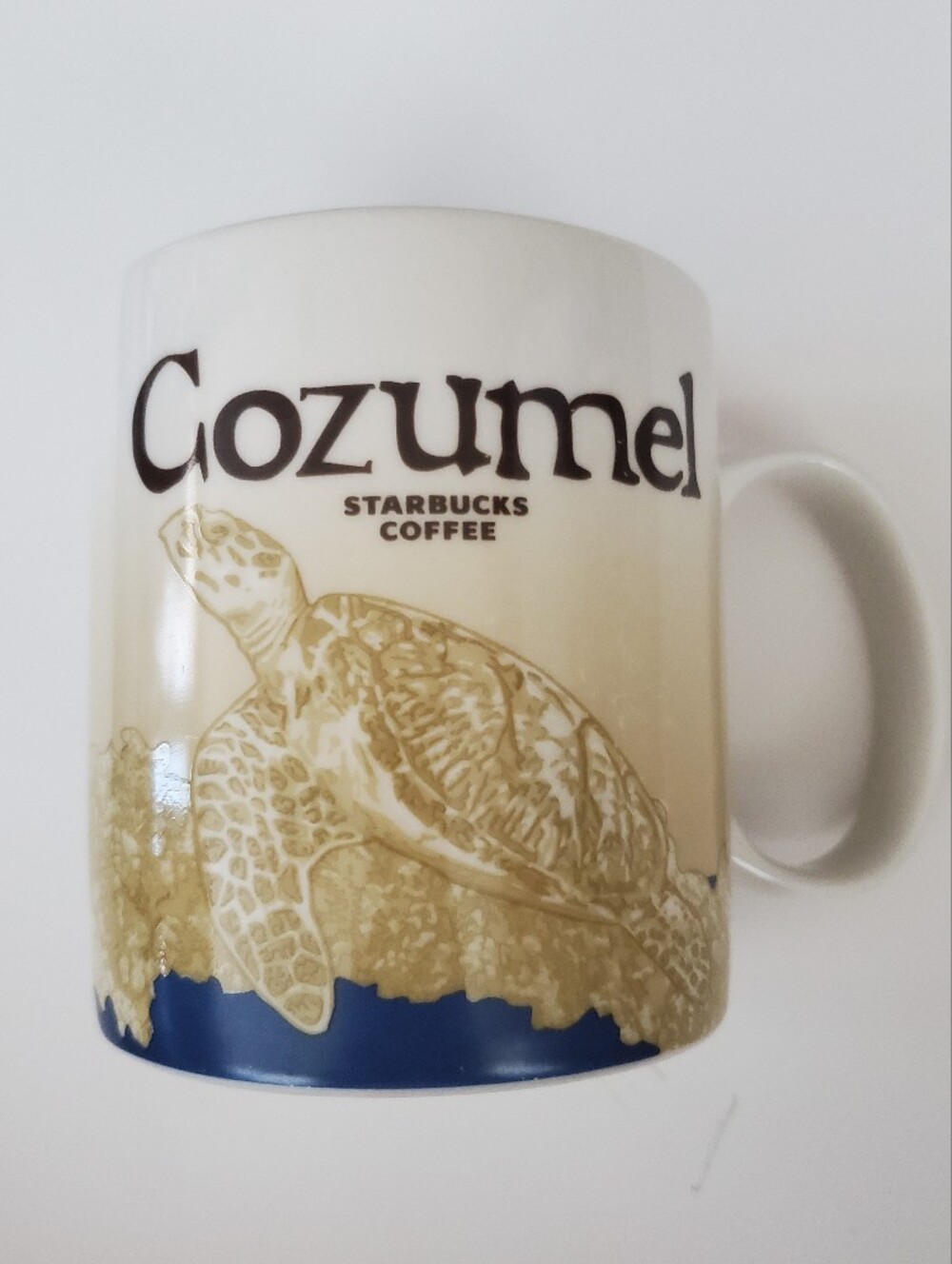 Starbucks Cozumel Global Icons Turtle Collector Series Mug 2014